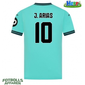 Wolves Jhon Arias #10 Bortatröja 2025-26 Kortärmad